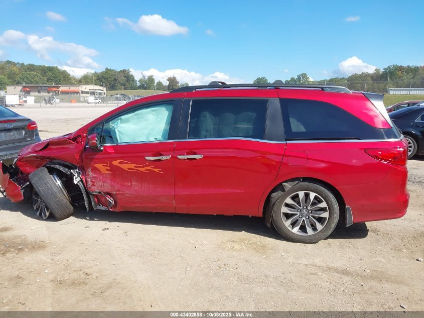 2023 Honda Odyssey Ex-L VIN: 5FNRL6H64PB019866 Lot: 43402858