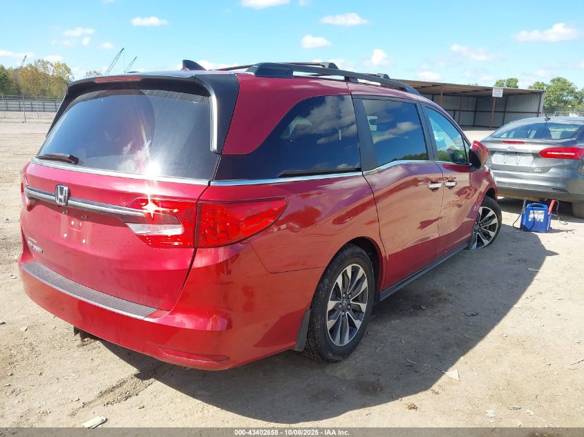 2023 Honda Odyssey Ex-L VIN: 5FNRL6H64PB019866 Lot: 43402858