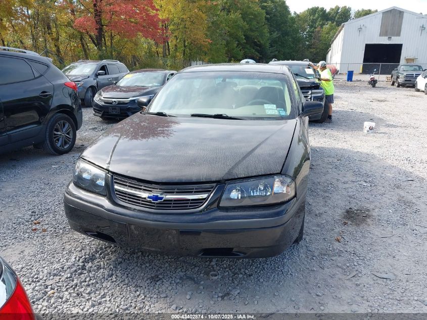 2003 Chevrolet Impala VIN: 2G1WF52EX39451065 Lot: 43402874