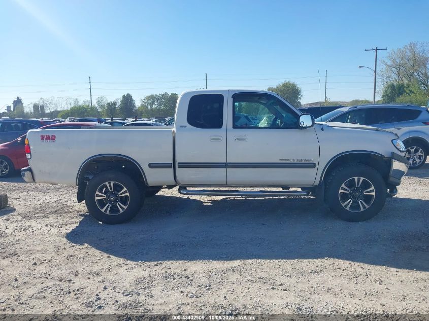 2000 Toyota Tundra Sr5 V8 VIN: 5TBBT4418YS085262 Lot: 43402909