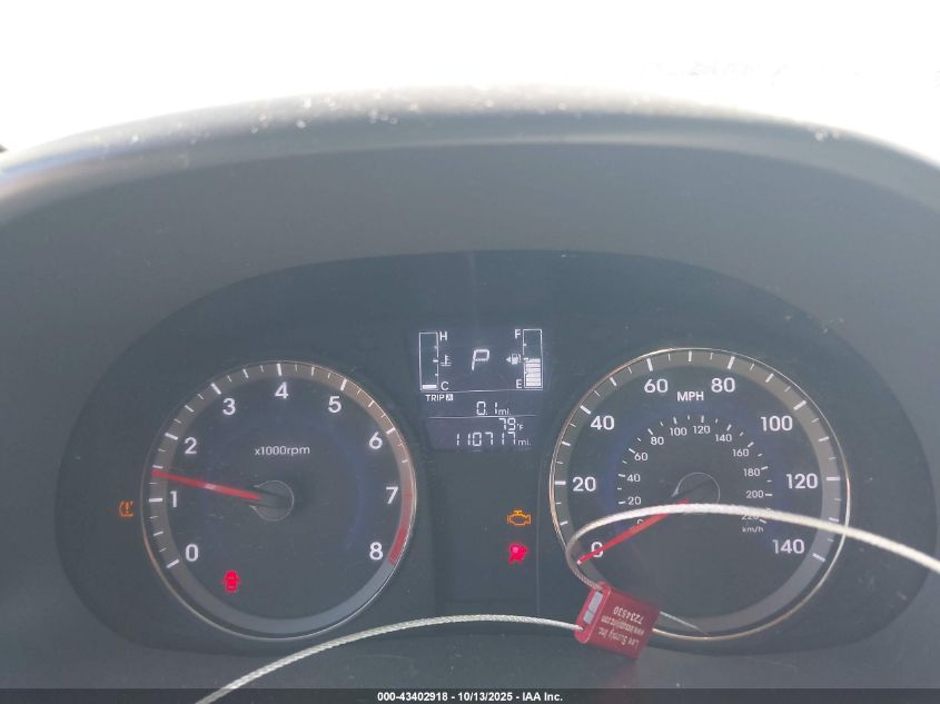 2017 Hyundai Accent Se VIN: KMHCT4AE8HU357478 Lot: 43402918