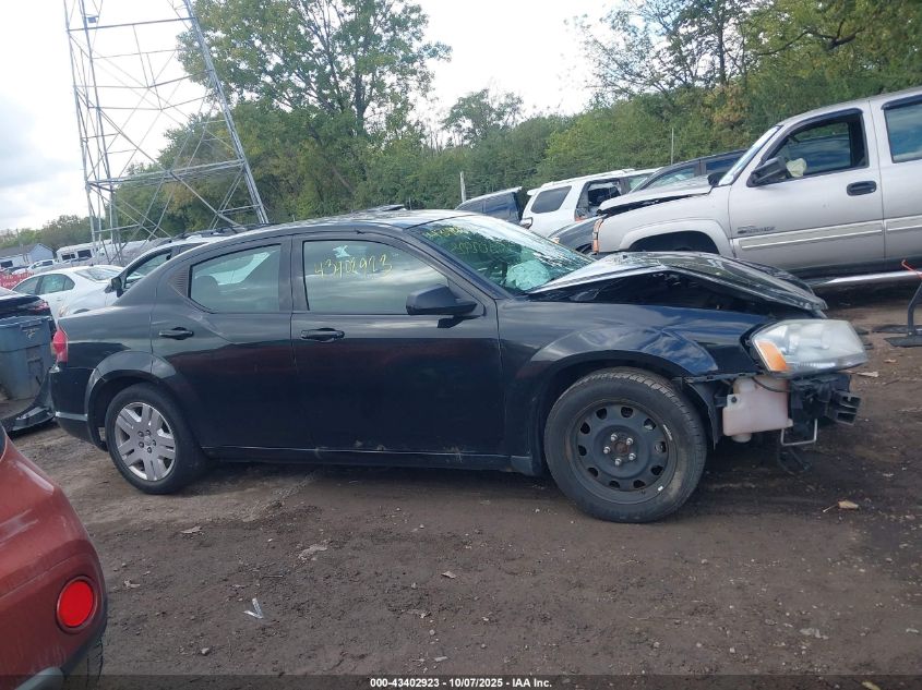 2014 Dodge Avenger Se VIN: 1C3CDZAB5EN196392 Lot: 43402923