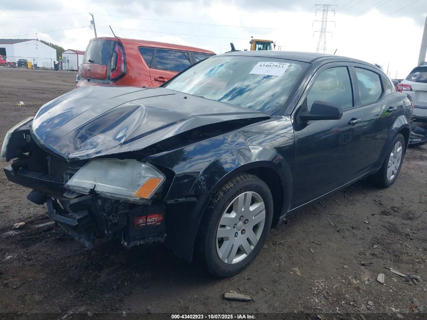 2014 Dodge Avenger Se VIN: 1C3CDZAB5EN196392 Lot: 43402923