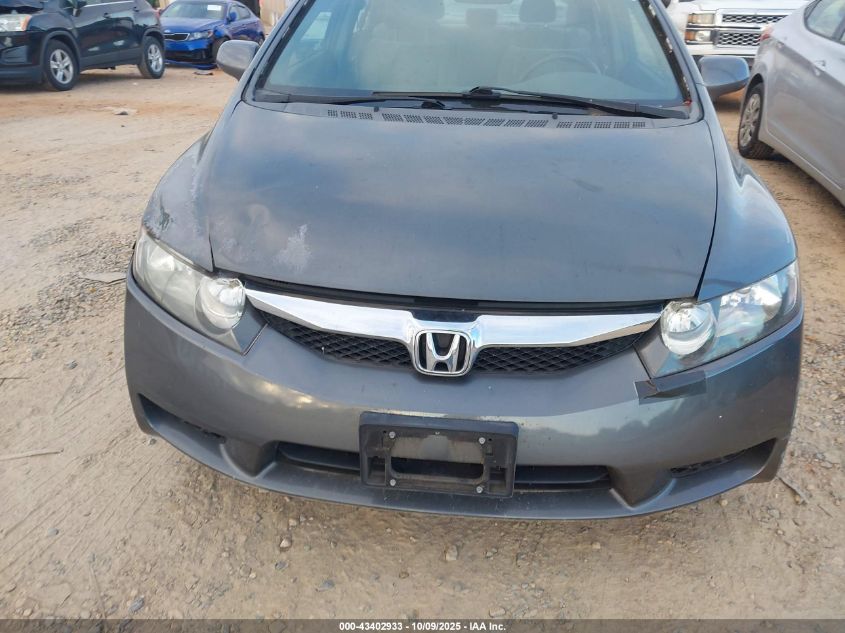 2009 Honda Civic Lx VIN: 2HGFA16589H526063 Lot: 43402933