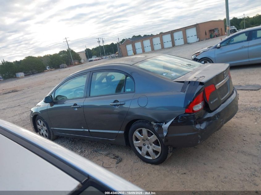 2009 Honda Civic Lx VIN: 2HGFA16589H526063 Lot: 43402933