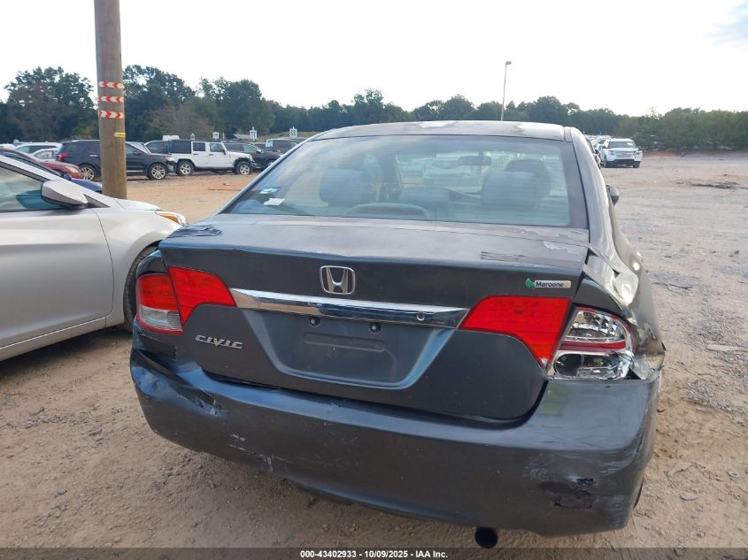 2009 Honda Civic Lx VIN: 2HGFA16589H526063 Lot: 43402933