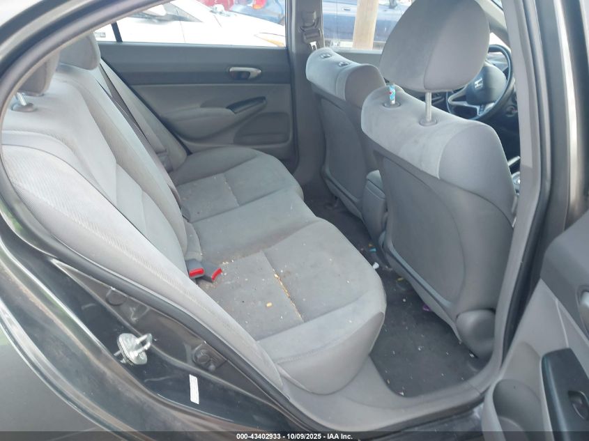 2009 Honda Civic Lx VIN: 2HGFA16589H526063 Lot: 43402933