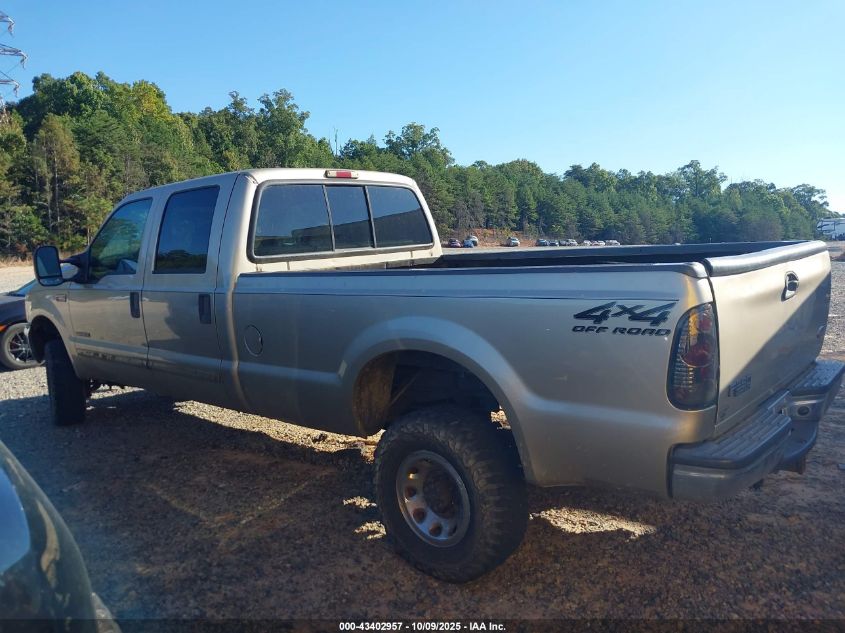 2001 Ford F-350 Lariat/Xl/Xlt VIN: 1FTSW31F51EA49663 Lot: 43402957