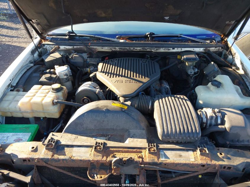 1995 Buick Roadmaster Estate VIN: 1G4BR82P3SR423110 Lot: 43402958