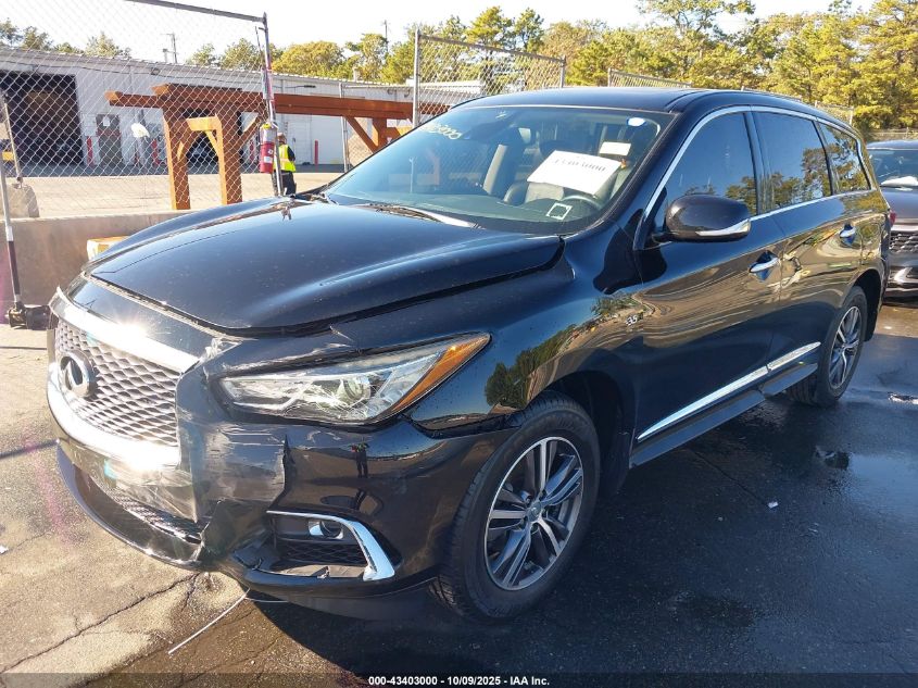 2019 Infiniti Qx60 Pure VIN: 5N1DL0MM8KC549285 Lot: 43403000