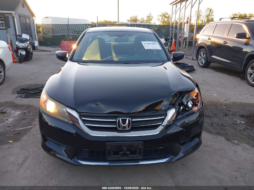 2013 Honda Accord Lx VIN: 1HGCR2F30DA183949 Lot: 43403005
