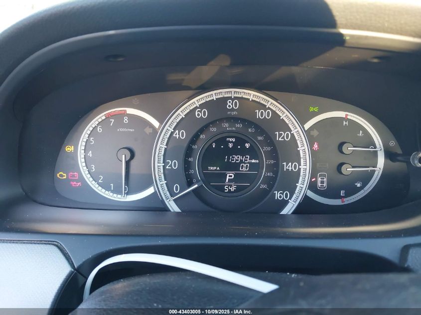 2013 Honda Accord Lx VIN: 1HGCR2F30DA183949 Lot: 43403005