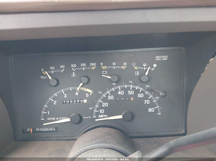 1994 Chevrolet Gmt-400 C1500 VIN: 1GCDC14K4RZ185513 Lot: 43403014