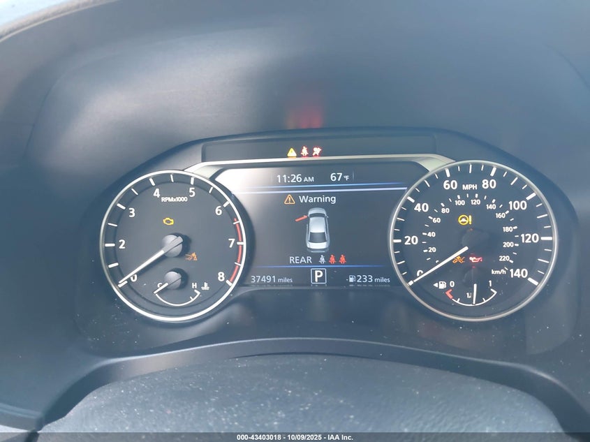 2024 NISSAN ALTIMA SV FWD 1N4BL4DV5RN344555