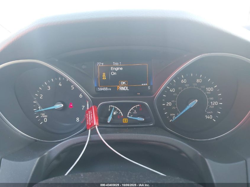 2016 Ford Focus Se VIN: 1FADP3K21GL371342 Lot: 43403029