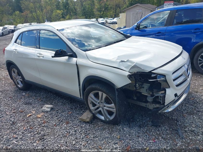 2015 Mercedes-Benz Gla 250 4Matic VIN: WDCTG4GB7FJ175933 Lot: 43403039