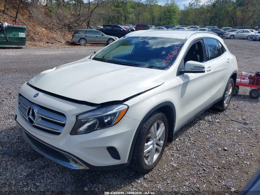 2015 Mercedes-Benz Gla 250 4Matic VIN: WDCTG4GB7FJ175933 Lot: 43403039