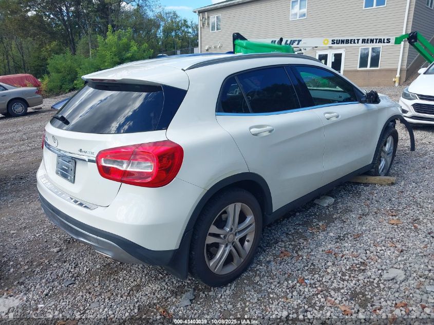 2015 Mercedes-Benz Gla 250 4Matic VIN: WDCTG4GB7FJ175933 Lot: 43403039