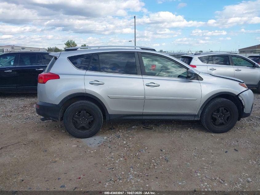 2015 Toyota Rav4 Le VIN: JTMBFREV8FJ014196 Lot: 43403057