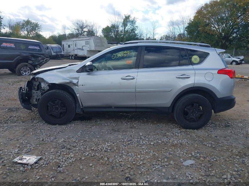 2015 Toyota Rav4 Le VIN: JTMBFREV8FJ014196 Lot: 43403057