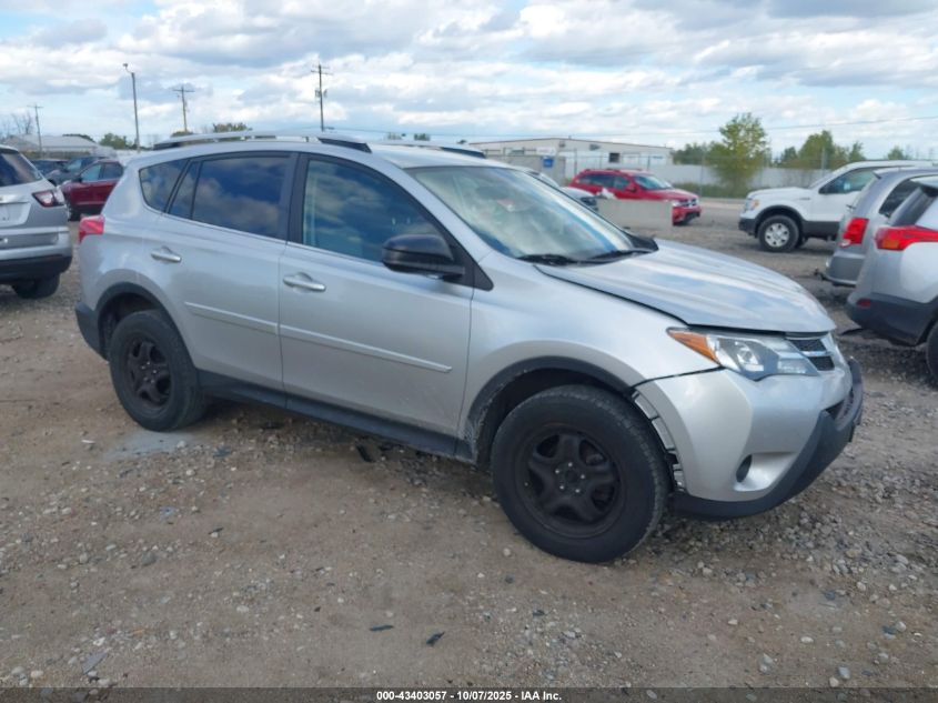 2015 Toyota Rav4 Le VIN: JTMBFREV8FJ014196 Lot: 43403057