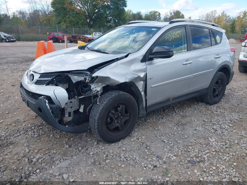 2015 Toyota Rav4 Le VIN: JTMBFREV8FJ014196 Lot: 43403057