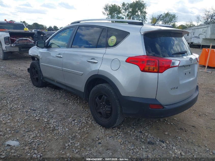 2015 Toyota Rav4 Le VIN: JTMBFREV8FJ014196 Lot: 43403057