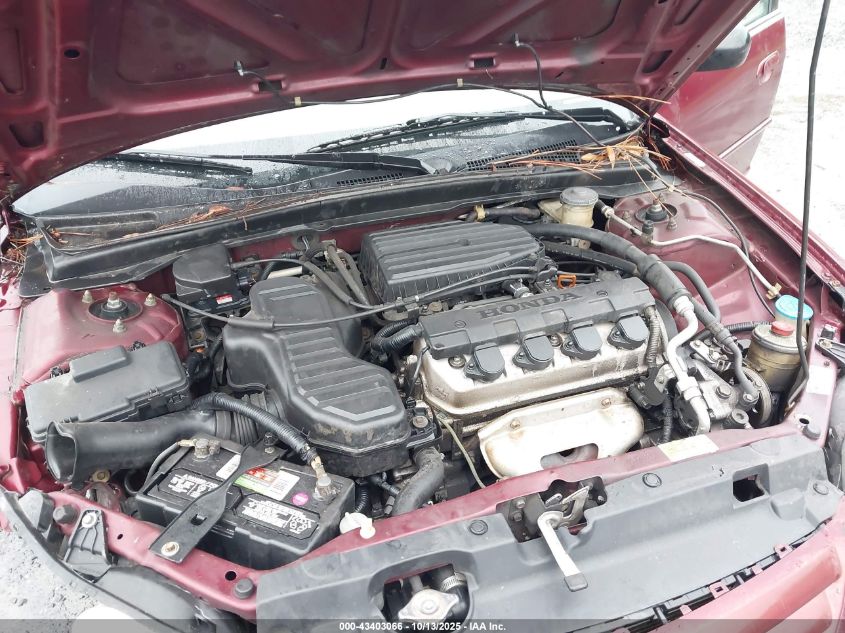 2002 Honda Civic Lx VIN: 1HGES16512L002660 Lot: 43403066