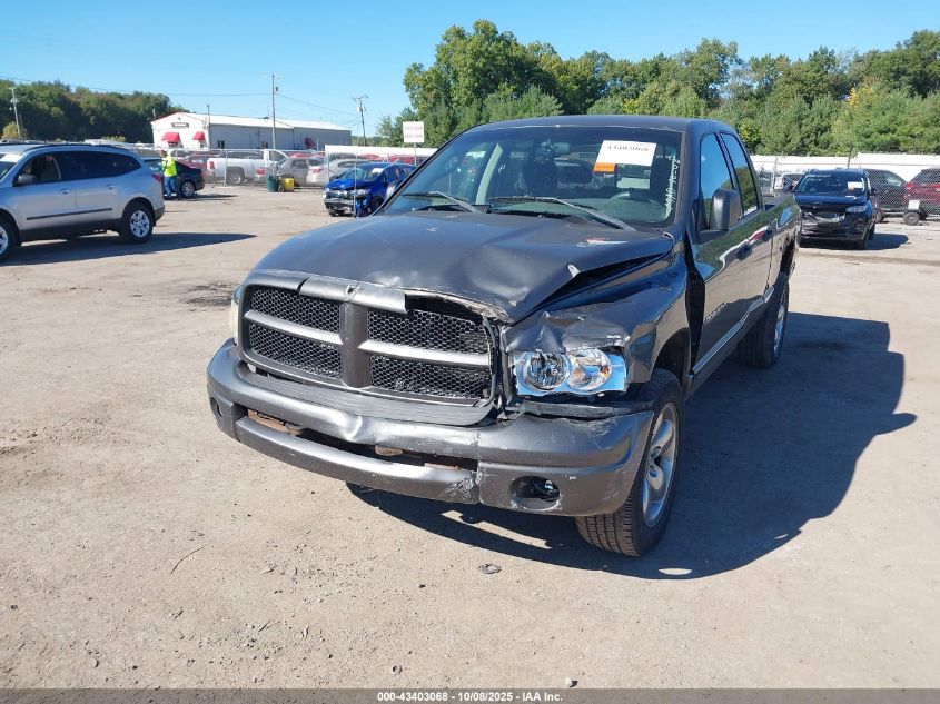 2004 Dodge Ram 1500 Slt/Laramie VIN: 1D7HU18N14S724857 Lot: 43403068