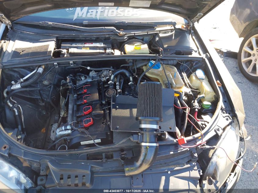 2005 Audi A4 2.0T VIN: WAUDF68E65A483284 Lot: 43403077