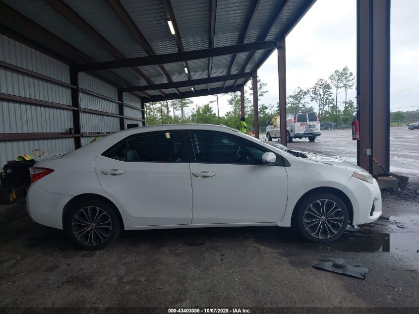 2014 Toyota Corolla S Plus VIN: 5YFBURHEXEP055537 Lot: 43403086