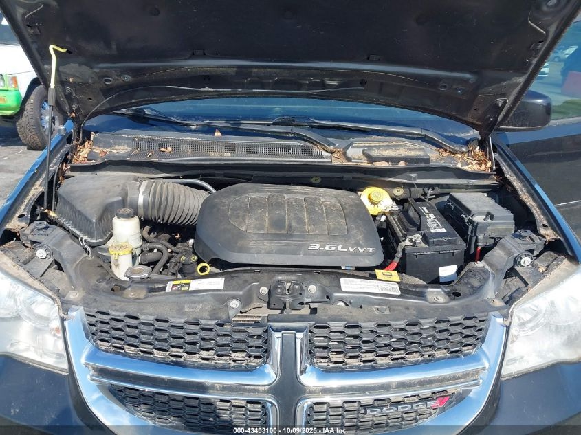 2016 Dodge Grand Caravan Sxt VIN: 2C4RDGCG7GR355213 Lot: 43403100