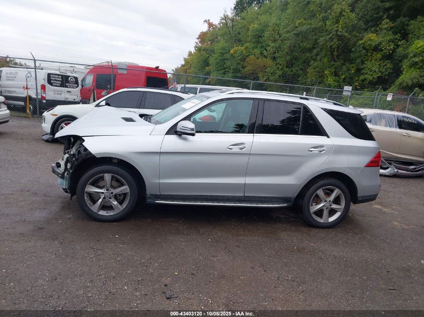 2016 Mercedes-Benz Gle 350 VIN: 4JGDA5JB7GA676599 Lot: 43403120