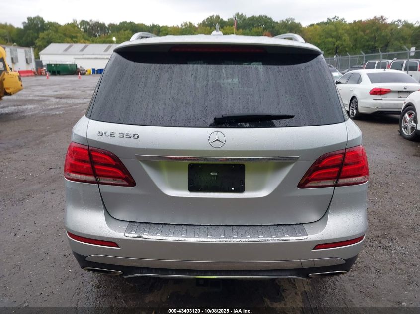 2016 Mercedes-Benz Gle 350 VIN: 4JGDA5JB7GA676599 Lot: 43403120