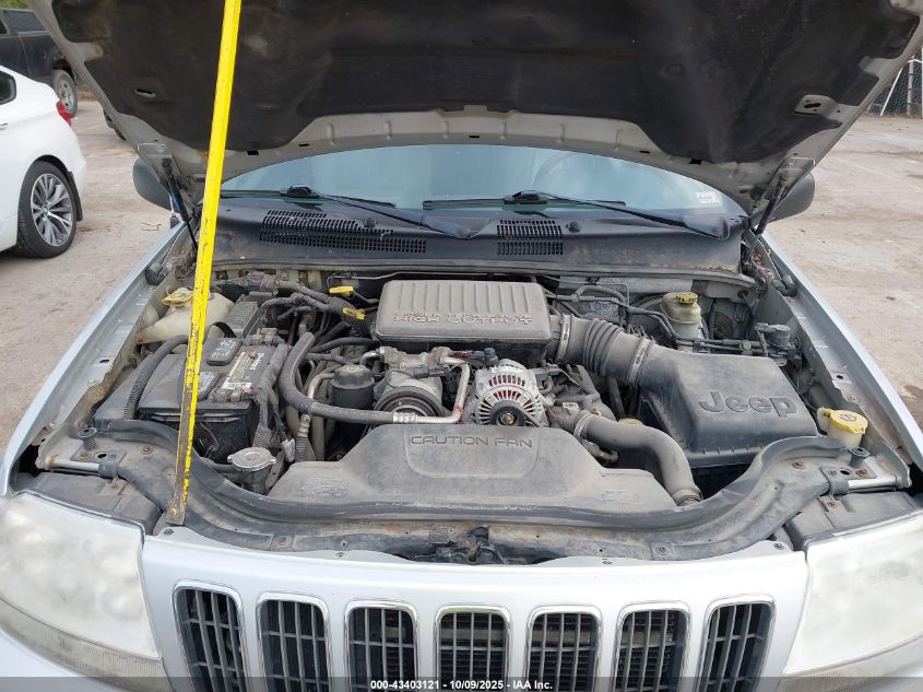 2003 Jeep Grand Cherokee Overland VIN: 1J8GW68J93C607670 Lot: 43403121