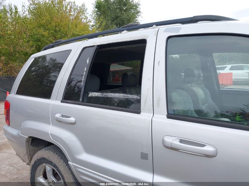 2003 Jeep Grand Cherokee Overland VIN: 1J8GW68J93C607670 Lot: 43403121