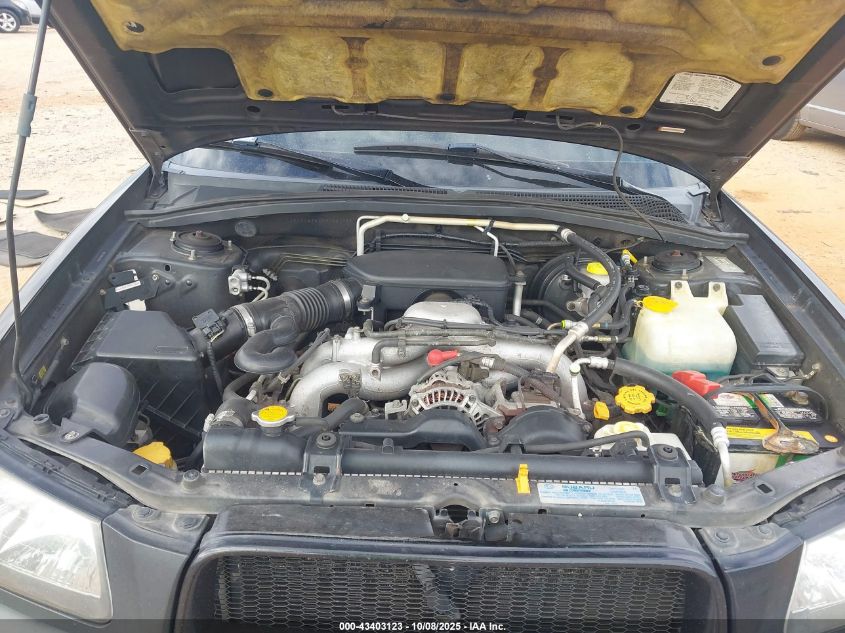 2005 Subaru Forester 2.5X VIN: JF1SG636X5H708195 Lot: 43403123