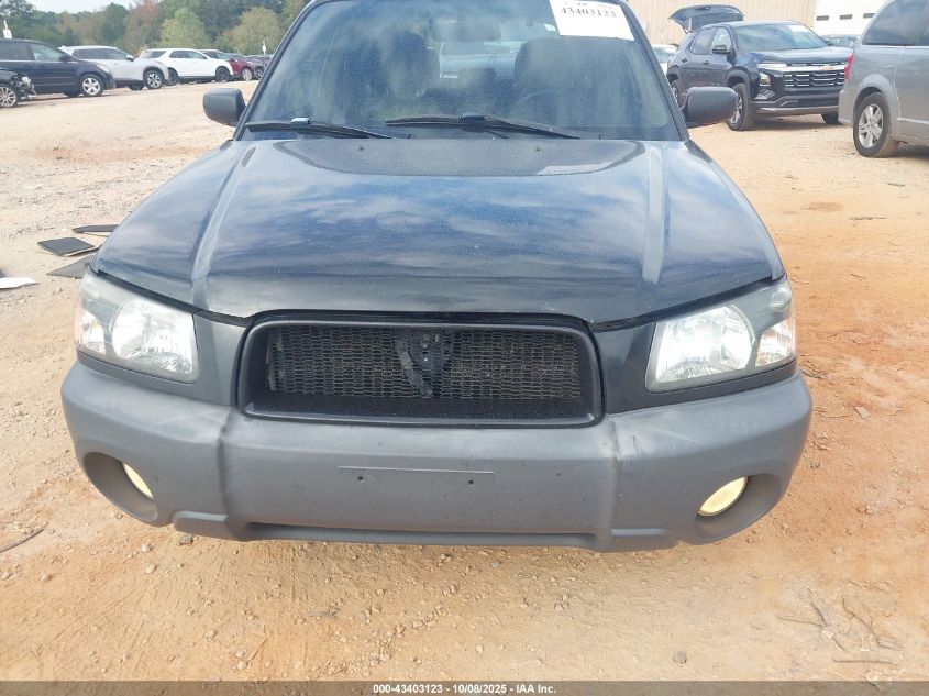 2005 Subaru Forester 2.5X VIN: JF1SG636X5H708195 Lot: 43403123