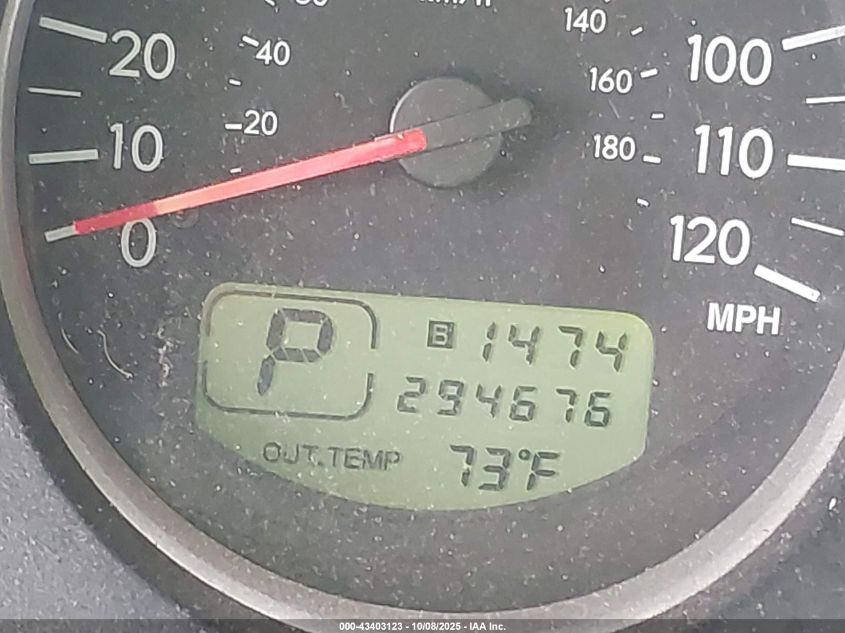 2005 Subaru Forester 2.5X VIN: JF1SG636X5H708195 Lot: 43403123