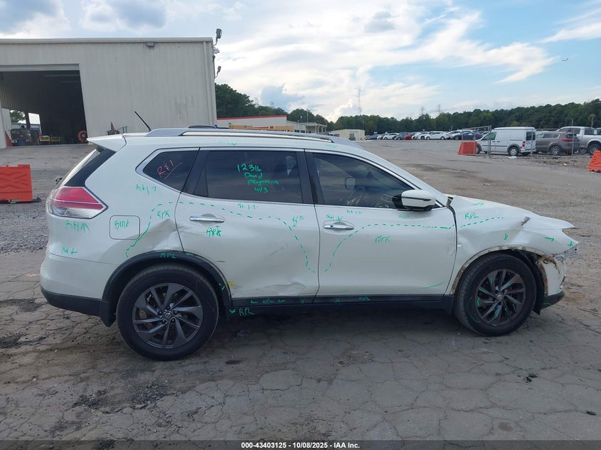 2016 NISSAN ROGUE SL 5N1AT2MT0GC780873