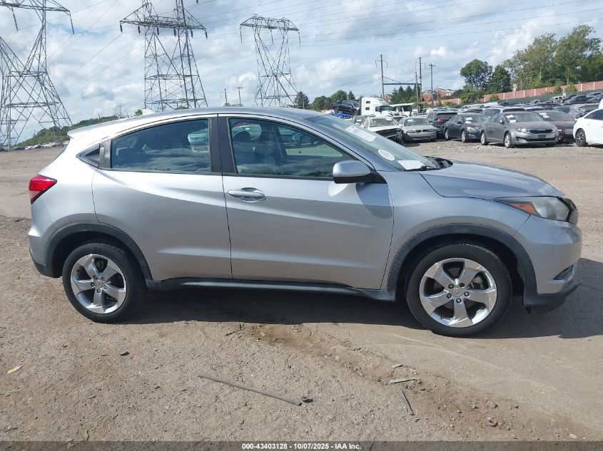 2018 Honda Hr-V Lx VIN: 3CZRU6H35JG720401 Lot: 43403128