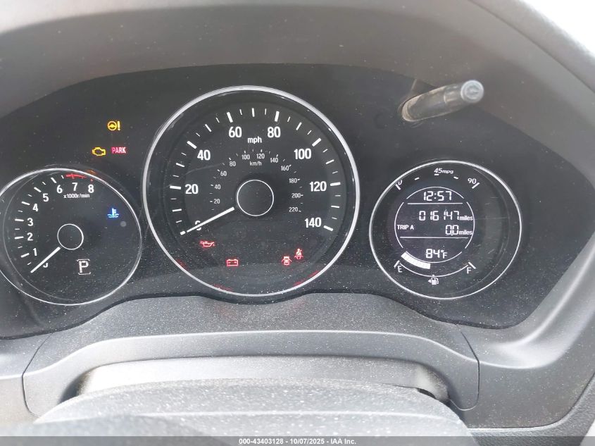 2018 Honda Hr-V Lx VIN: 3CZRU6H35JG720401 Lot: 43403128