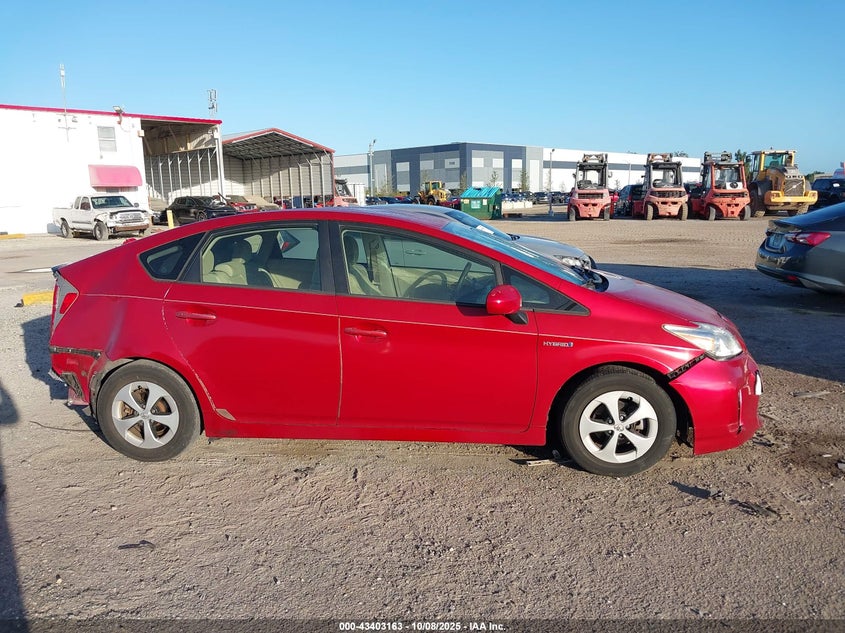2012 Toyota Prius Two VIN: JTDKN3DU1C1554994 Lot: 43403163