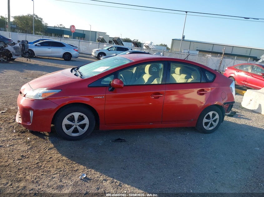 2012 Toyota Prius Two VIN: JTDKN3DU1C1554994 Lot: 43403163