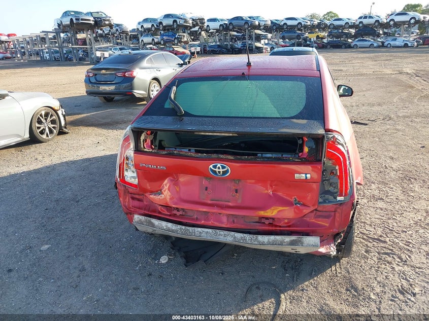 2012 Toyota Prius Two VIN: JTDKN3DU1C1554994 Lot: 43403163