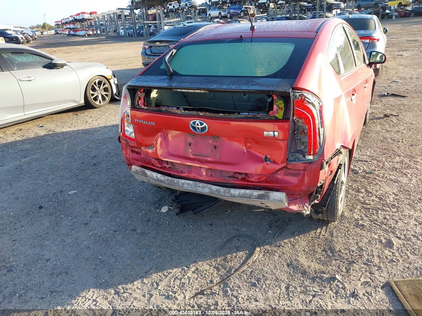 2012 Toyota Prius Two VIN: JTDKN3DU1C1554994 Lot: 43403163