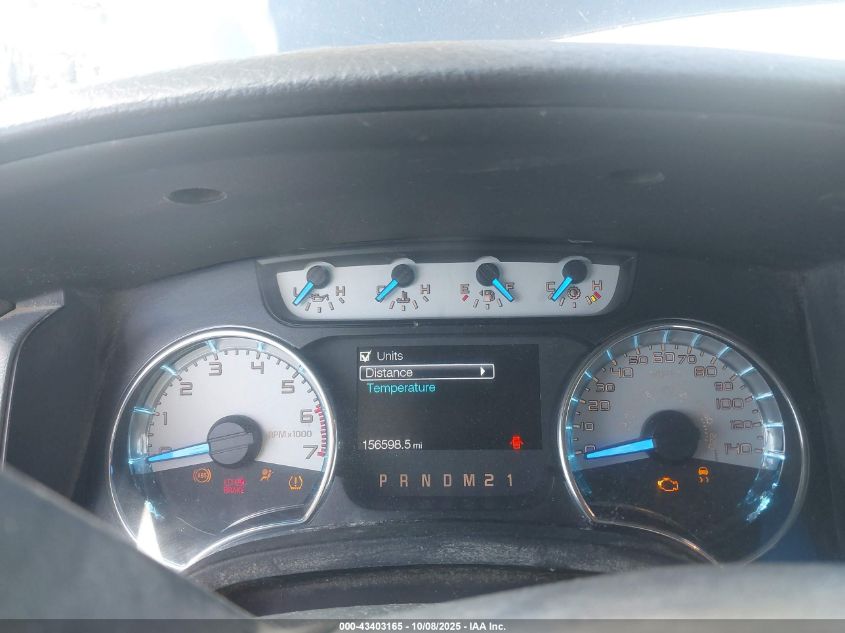 2013 Ford F-150 Xlt VIN: 1FTFW1EFXDKE13436 Lot: 43403165