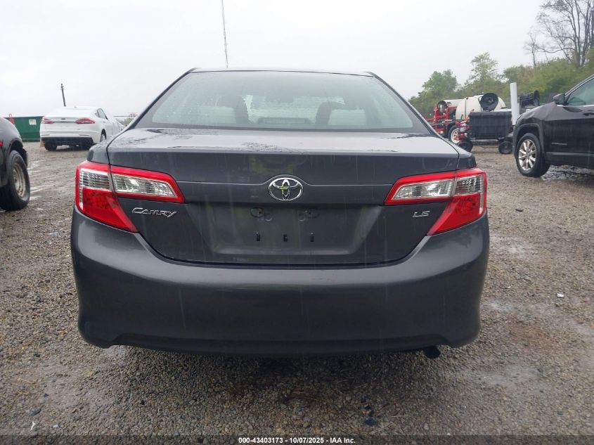 2012 Toyota Camry Le VIN: 4T1BF1FK3CU513113 Lot: 43403173