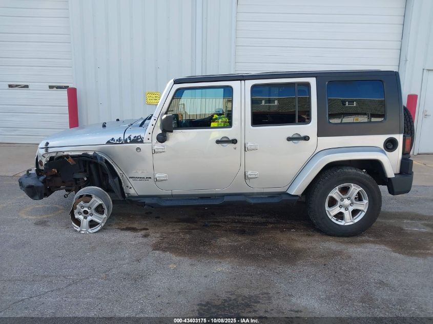 2009 Jeep Wrangler Unlimited Sahara VIN: 1J8GA59199L784610 Lot: 43403175