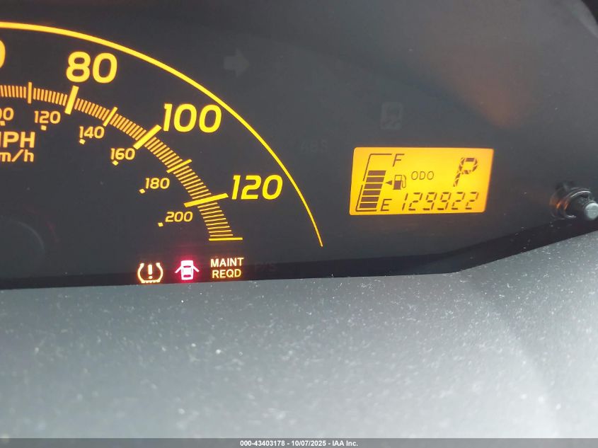 2010 Toyota Yaris VIN: JTDKT4K38A5303238 Lot: 43403178